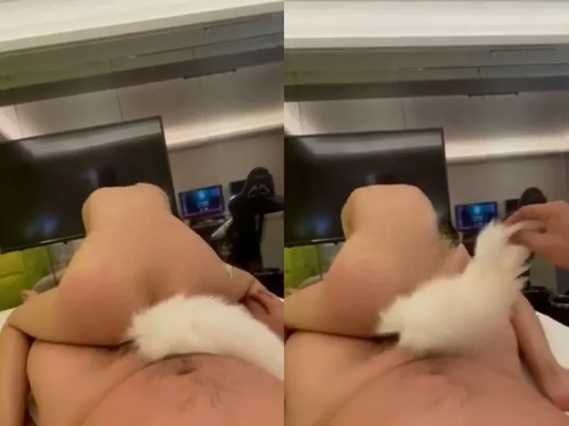 Sau khi đá trứng cút rung lỗ lồn, còn bị bắt liếm cây hàng mỏi miệng.